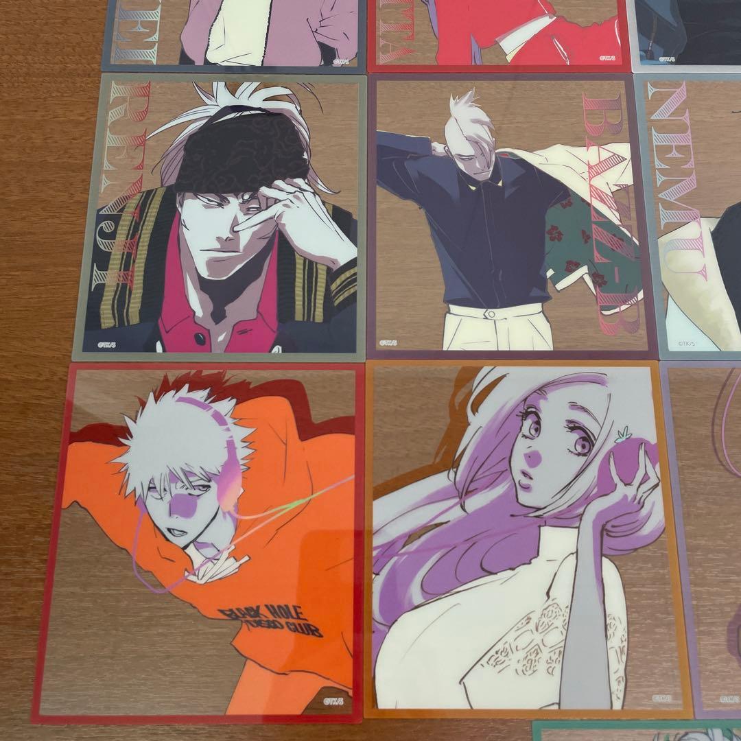 ❶BLEACH WORLD クリアミニ色紙 全15種＋7種 計22種フルコンプ