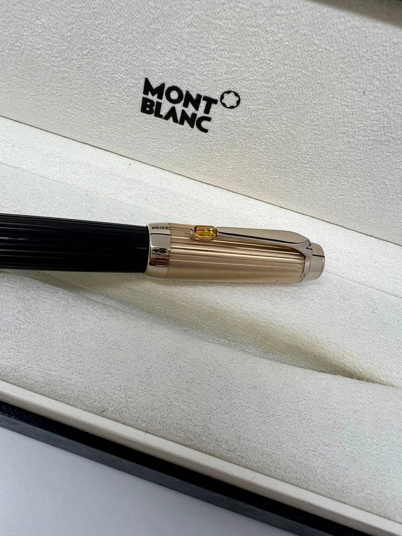 MONT BLANC ボールペン本体 専用ケース付き　宝石付き