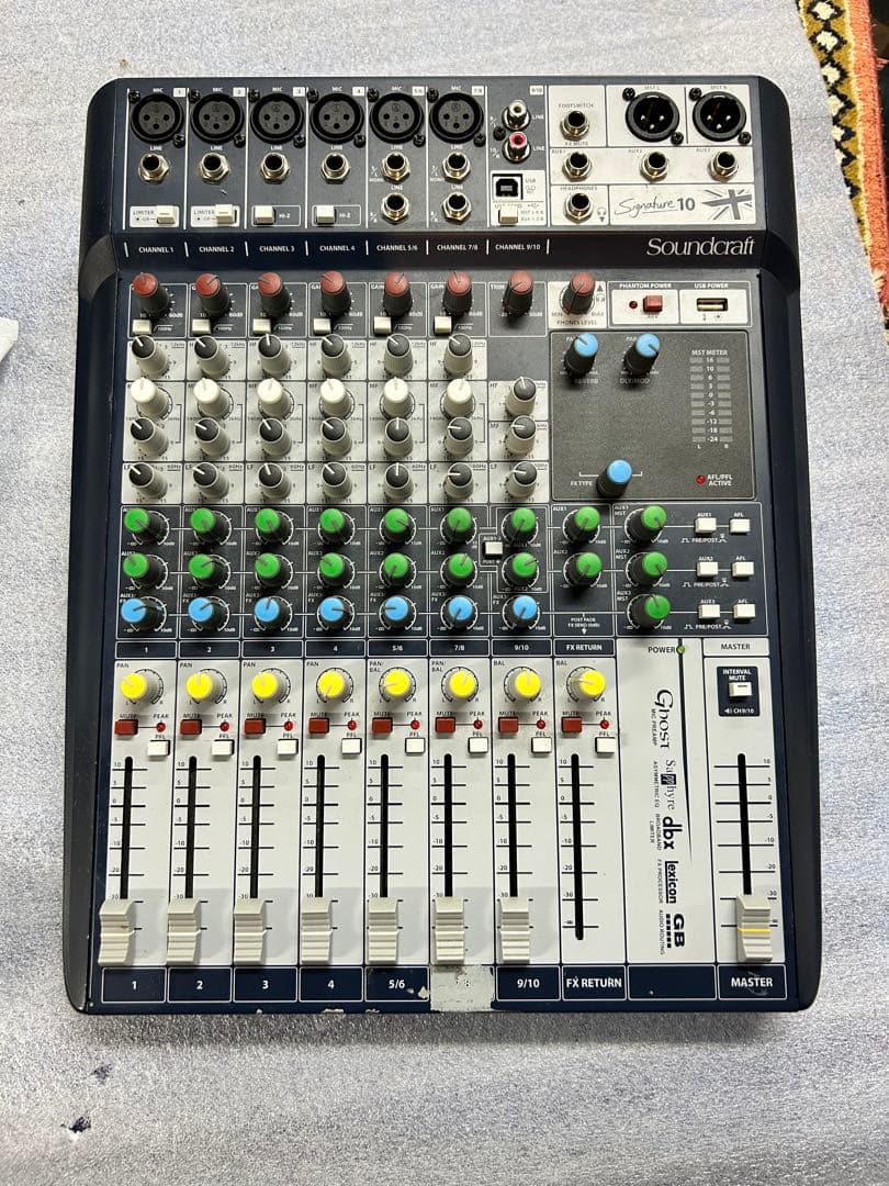 《値下げOK》現状品SOUNDCRAFT Signature 10ミキサー
