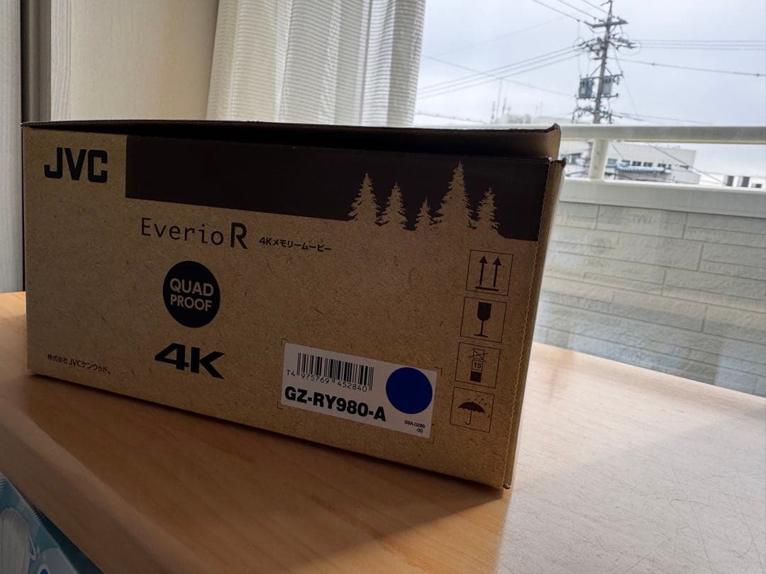 JVC 4K ビデオカメラ 本体GZ-RY980-A