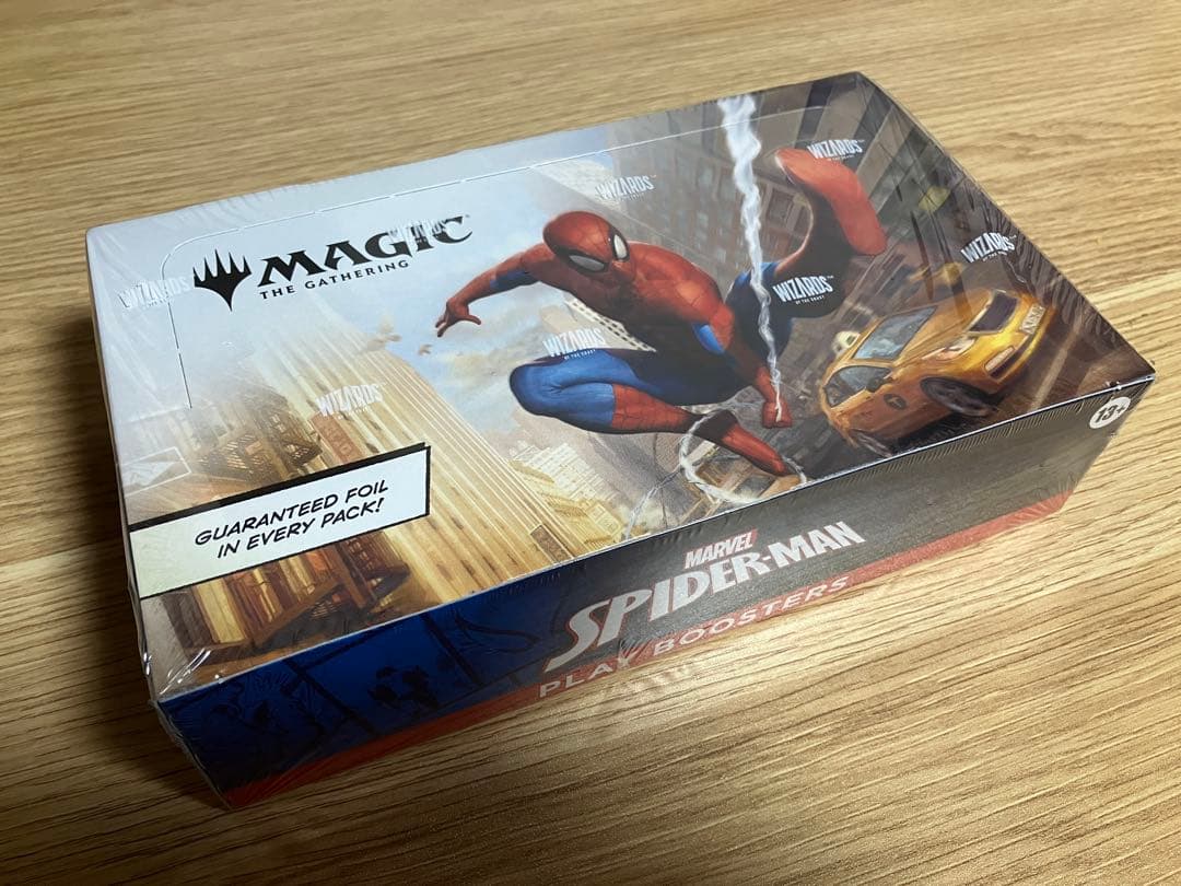 【*つ様 MTG スパイダーマン プレイブースター 英語版
