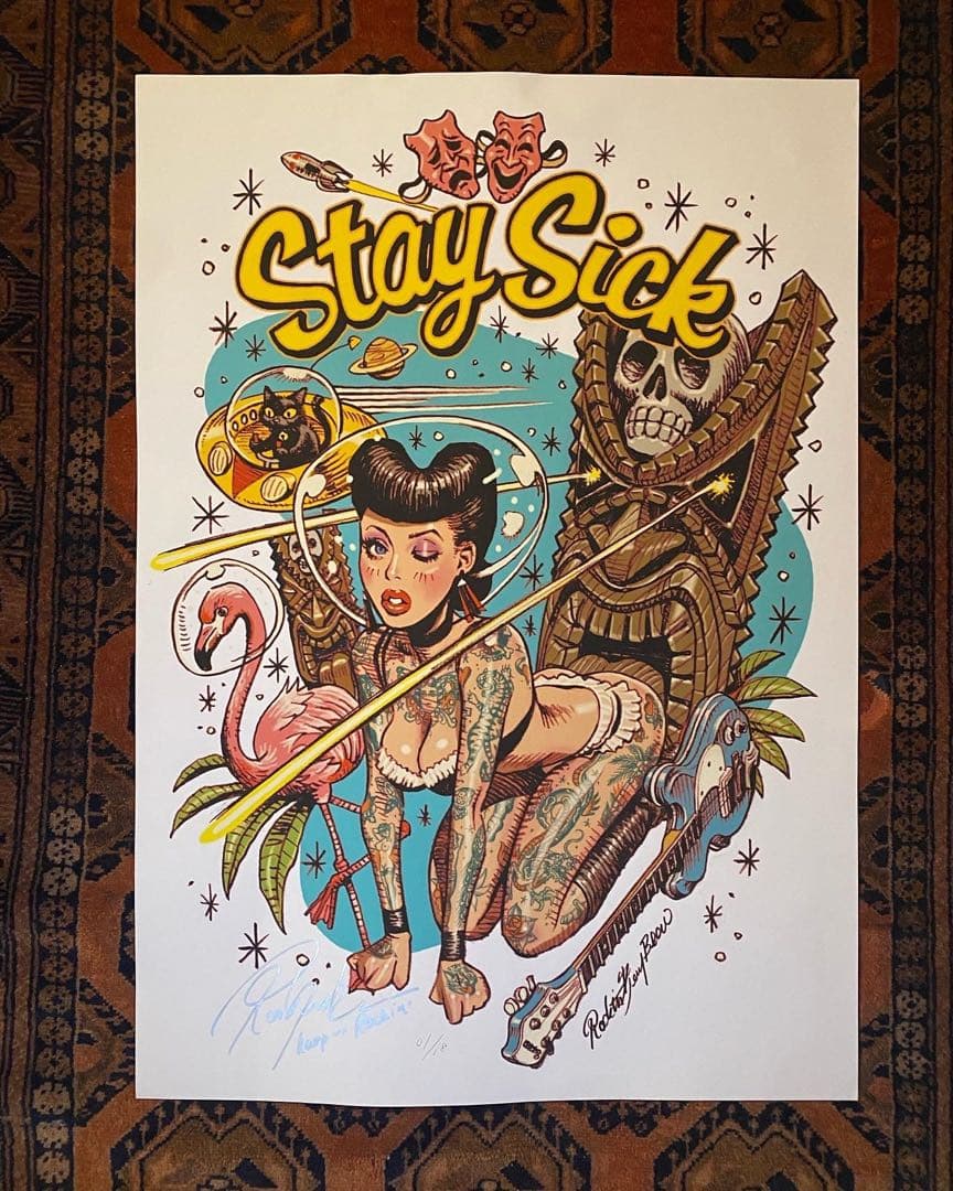 Stay Sick ロッキンジェリービーン18枚限定　サイン入り