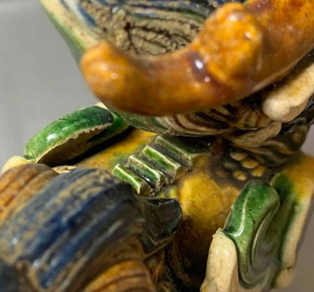 中国 麒麟　置物　f2250410