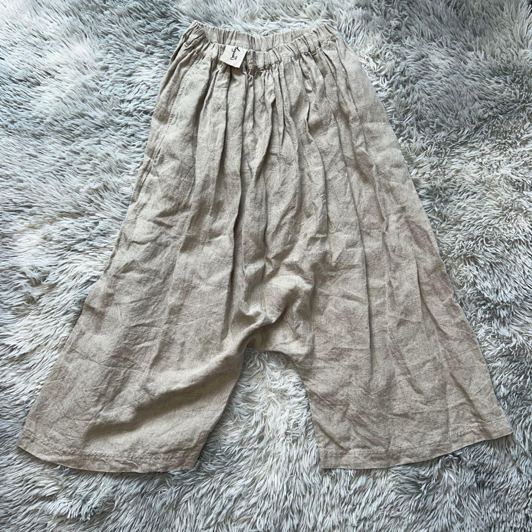【美品】ICHI Antiqtuites 琴平炊きリネンサルエルパンツ