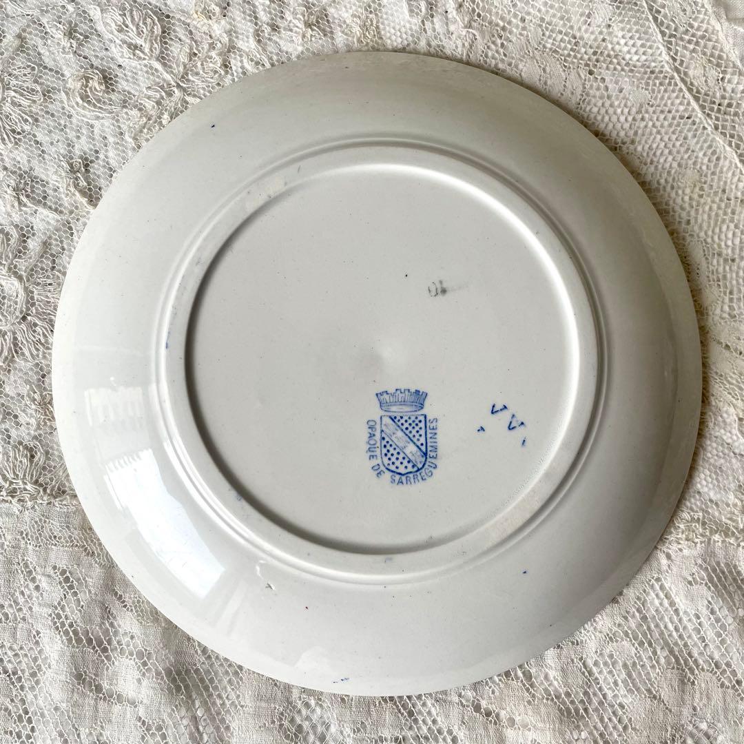 サルグミンヌ　カップ&ソーサー　鳥　バラ　ローズ　C&S フランスアンティーク