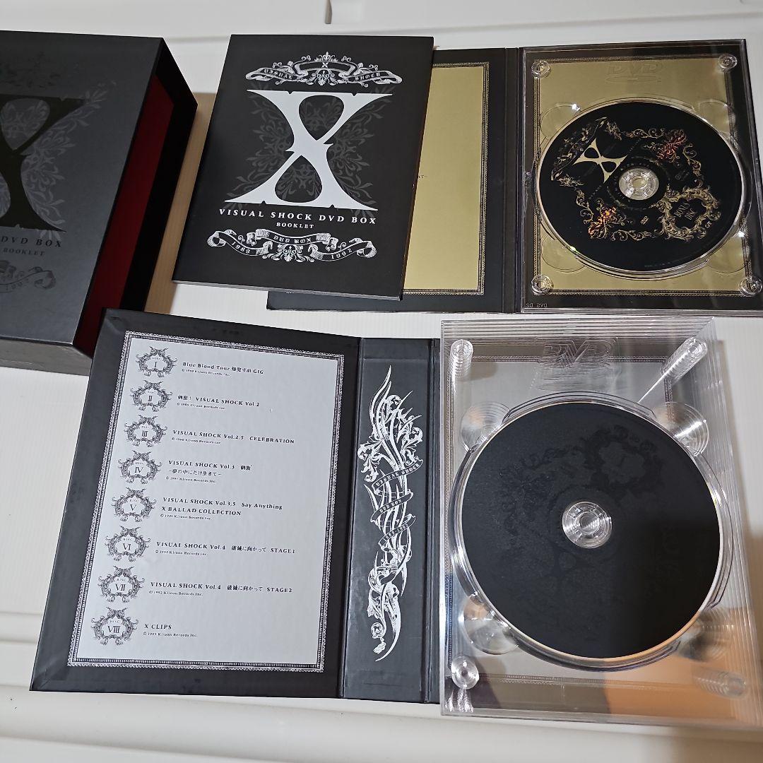 ミュージック X JAPAN VISUAL SHOCK DVD BOX 8DISCS