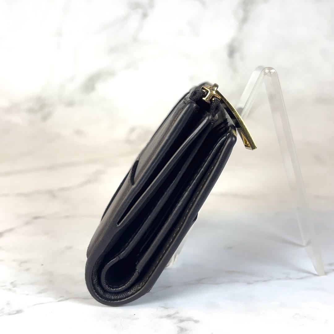 BOTTEGA VENETA 財布 2つ折り カセット 黒