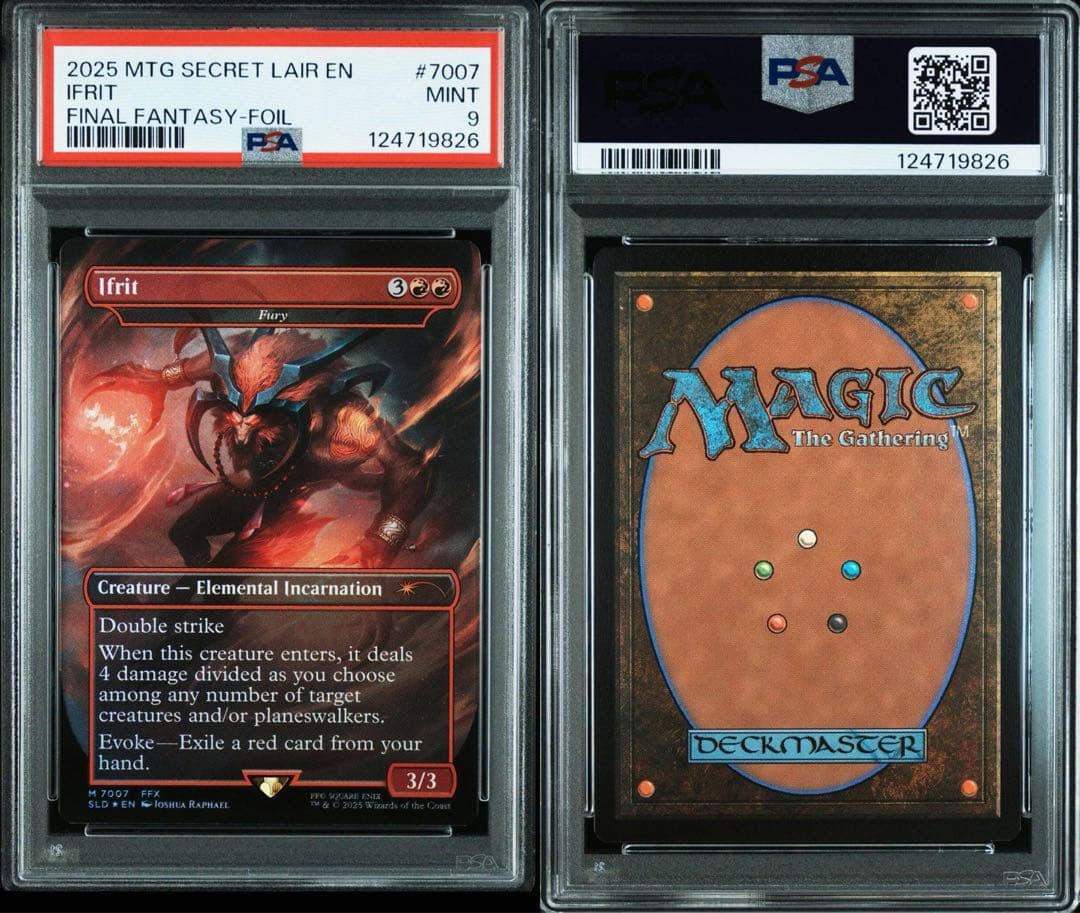 【PSA9】MTG 激情/Fury イフリート Secret Lair
