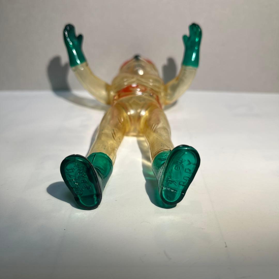 ポピー　仮面ライダー　スケルトン　ソフビ