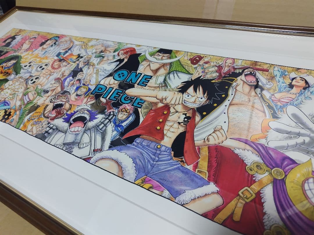 juntam★ワンピース 10周年＆20周年記念 複製原画 箱あり 希少