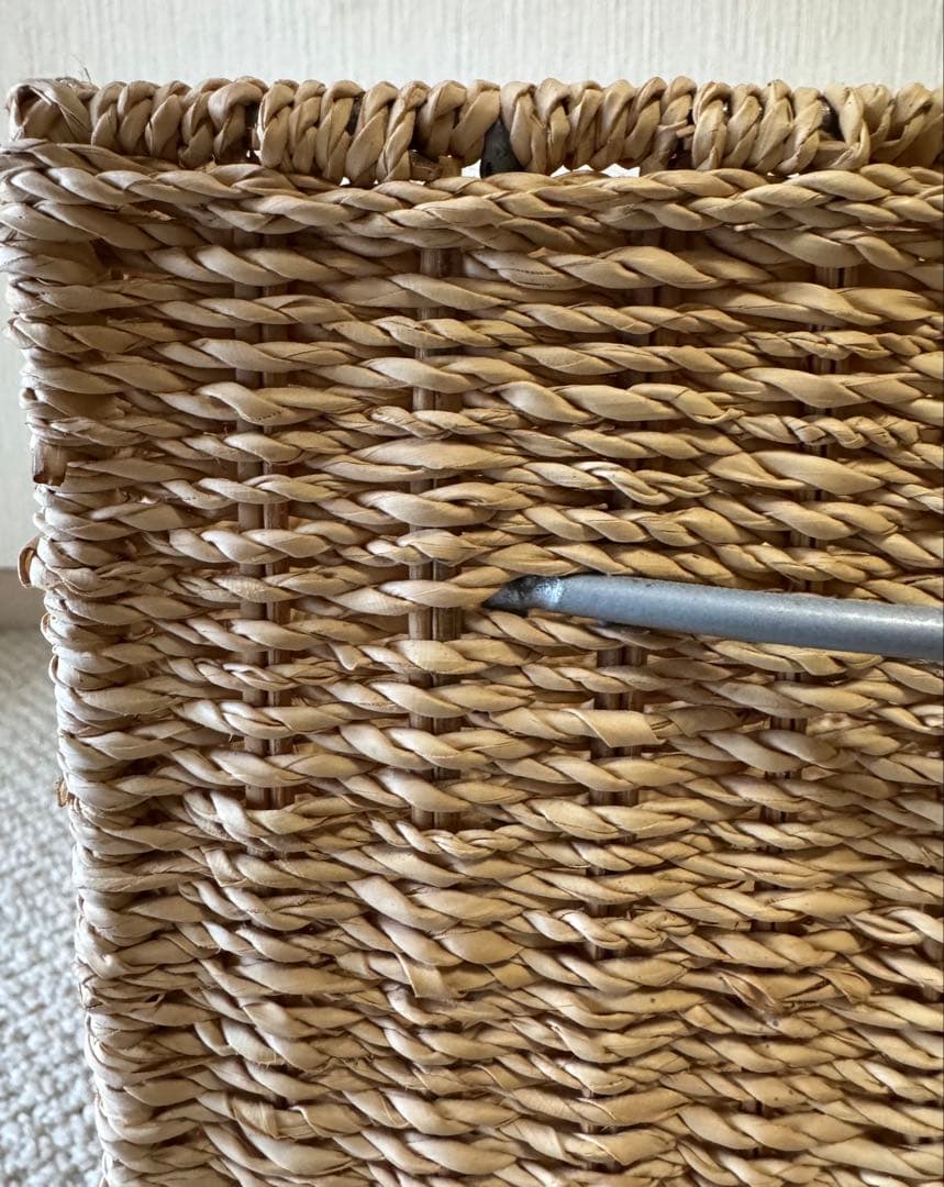 ラタン製チェスト 5段