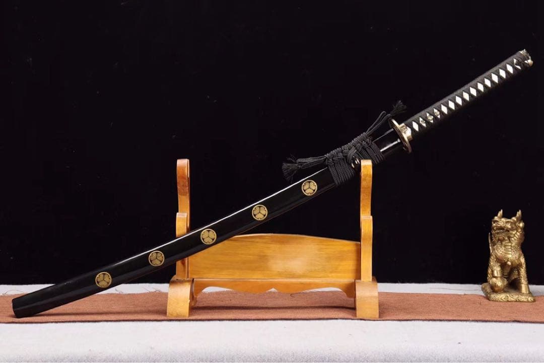 三つ葉 刀装具 日本刀 武具 鑑賞刀 居合刀 模造刀 舞踊刀