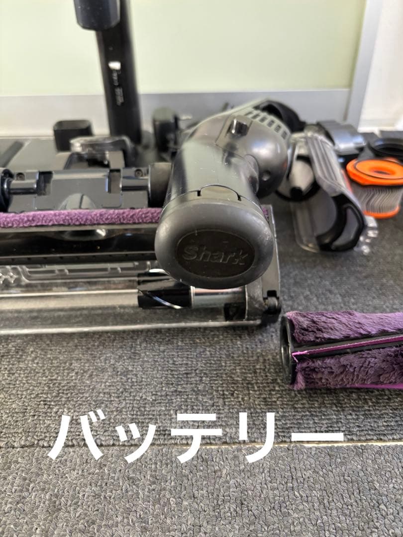 Shark コードレススティッククリーナー CS651JBL本体　バッテリー含