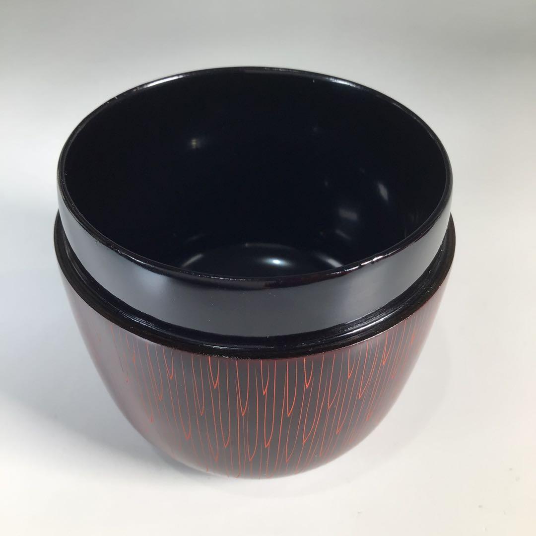 Ｍ９５７　棗　『関翠雲作』『蒟醤塗』『中棗』　共箱　茶道具