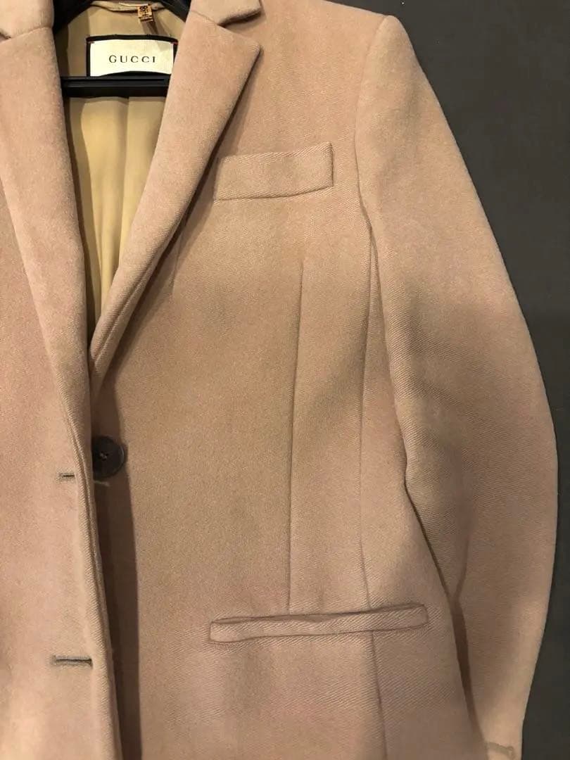 GUCCI ベージュ チェスターコート　38 (M)お値下げ