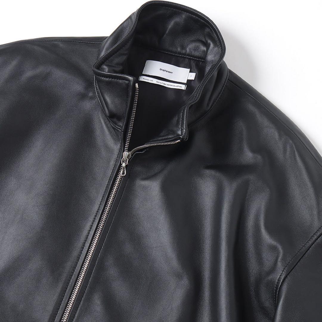 ジャケット・アウター Graphpaper Sheep Leather Track Blousoun