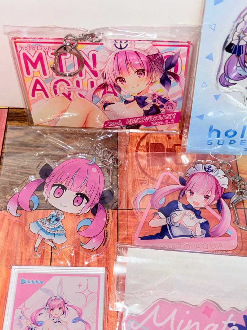 レア　限定　多数　ホロライブ　湊あくあ　アクリル　大量　まとめ売り　super