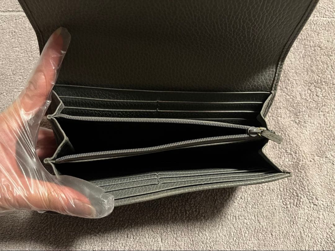 GUCCI（グッチ）財布　ダブルGロゴ（GG）　グレー