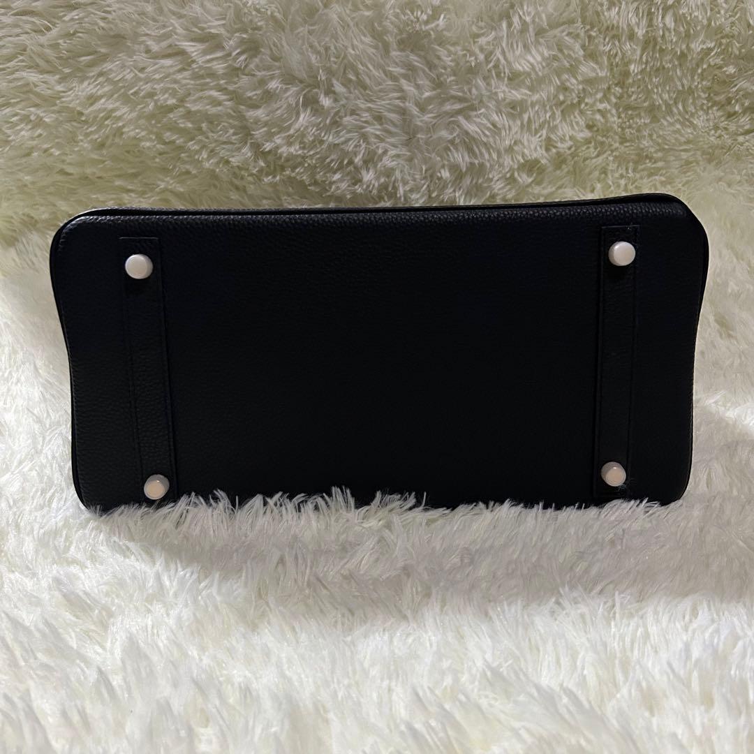 【新品】レザー　ハンドバッグ　トートバッグ　南京錠付き　ビジネス　A4 大容量