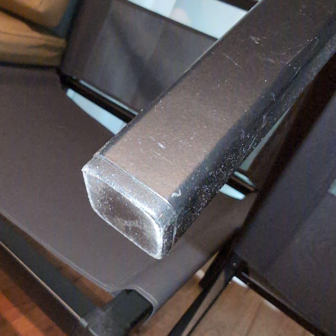 エアグランプソファ３人用　ベージュ×黒　outputlife