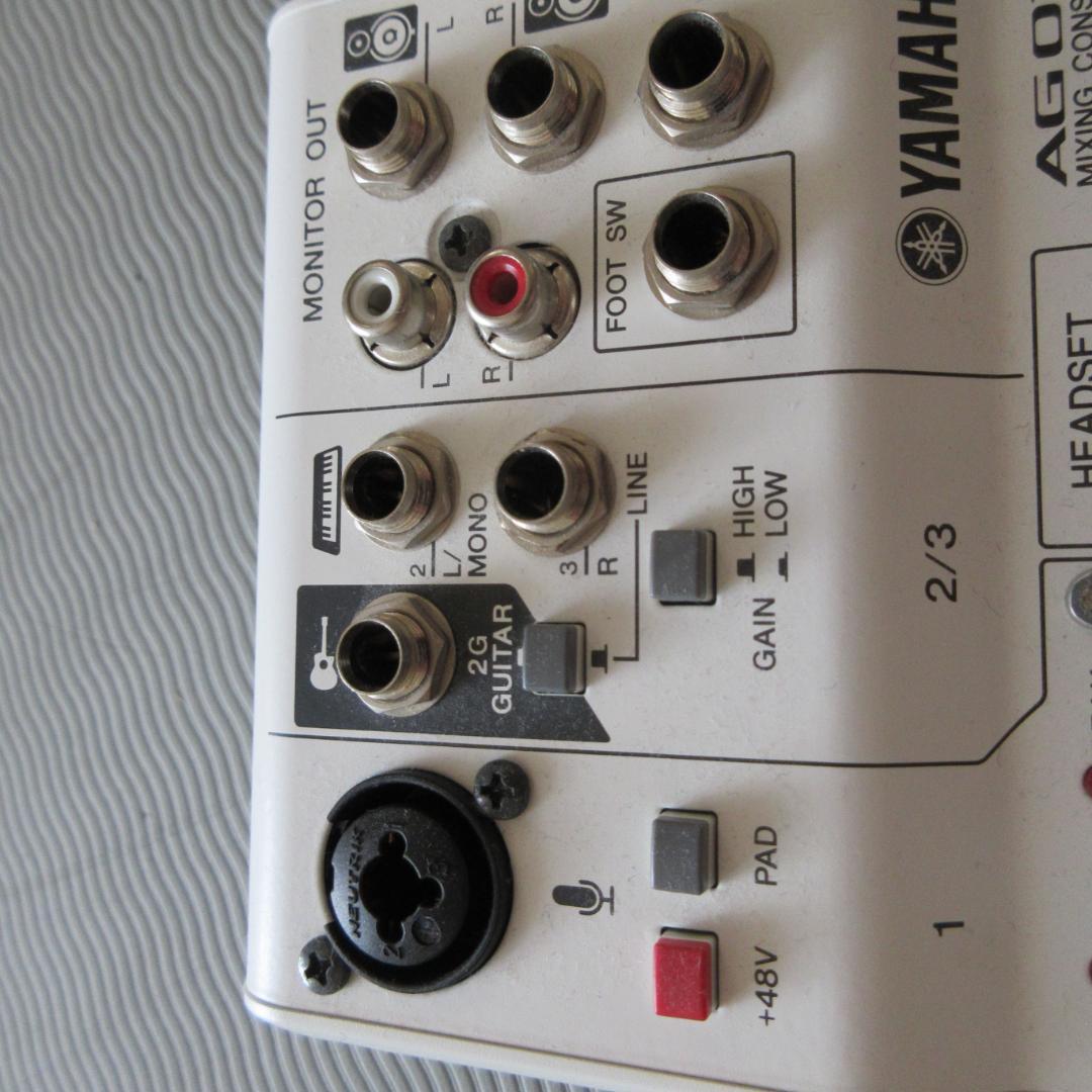 YAMAHA AG03 ミキサー 本体　動作確認済み