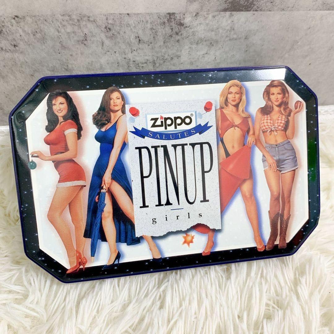 未使用品 PINUP girls ヴィンテージZIPPO 4本 オイルライター