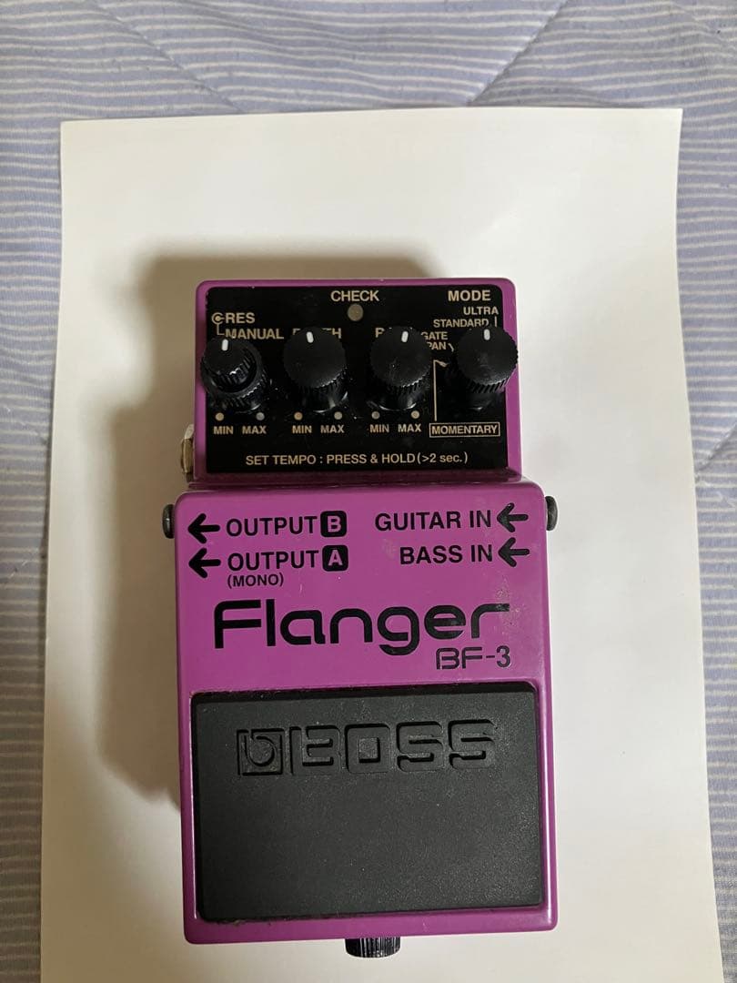 Boss Flanger BF-3 ボス　フランジャー　エフェクター明日14時迄