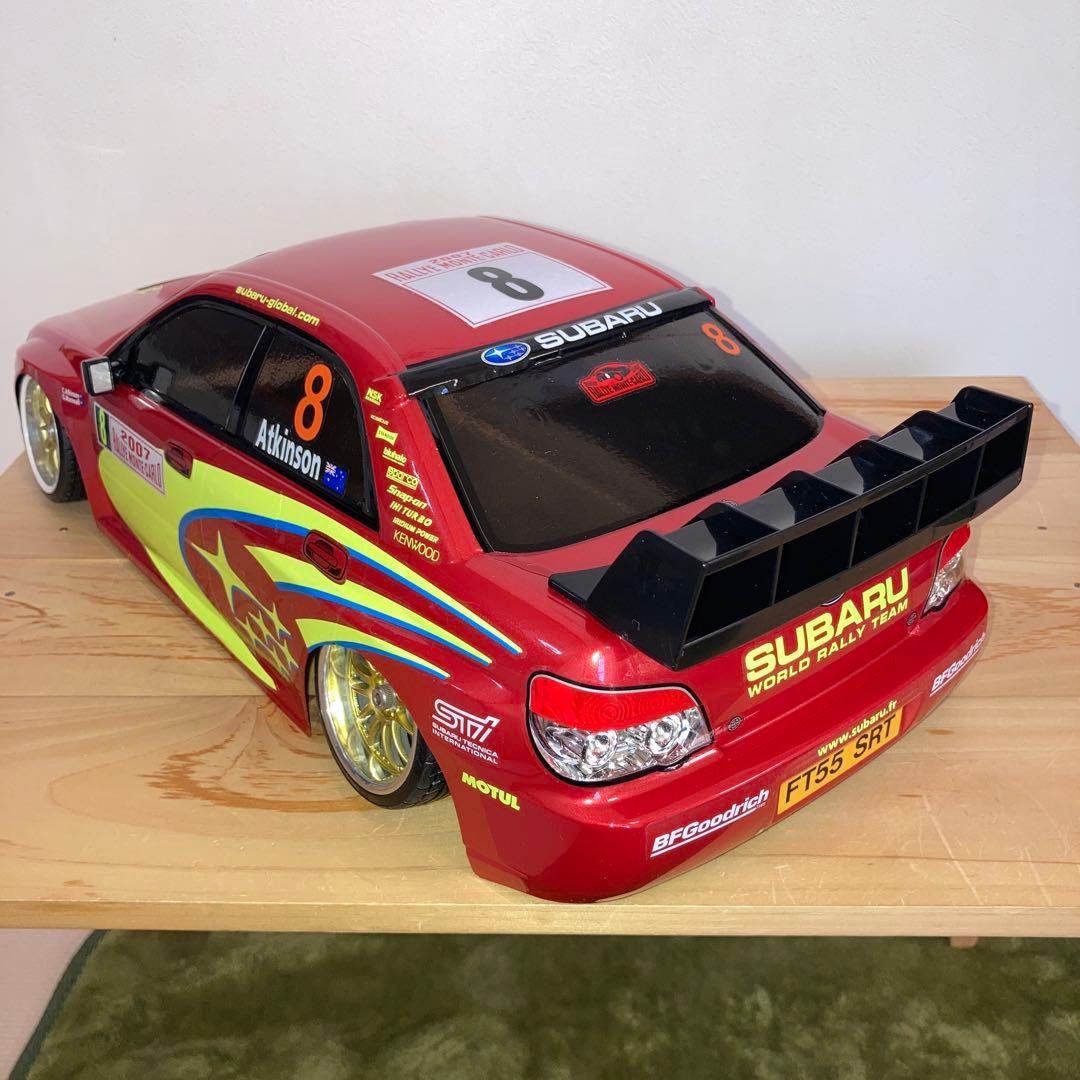 タミヤ　インプレッサWRCモンテカルロ'07 ボディ