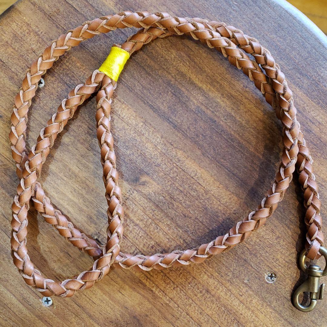 犬用四つ編みリード