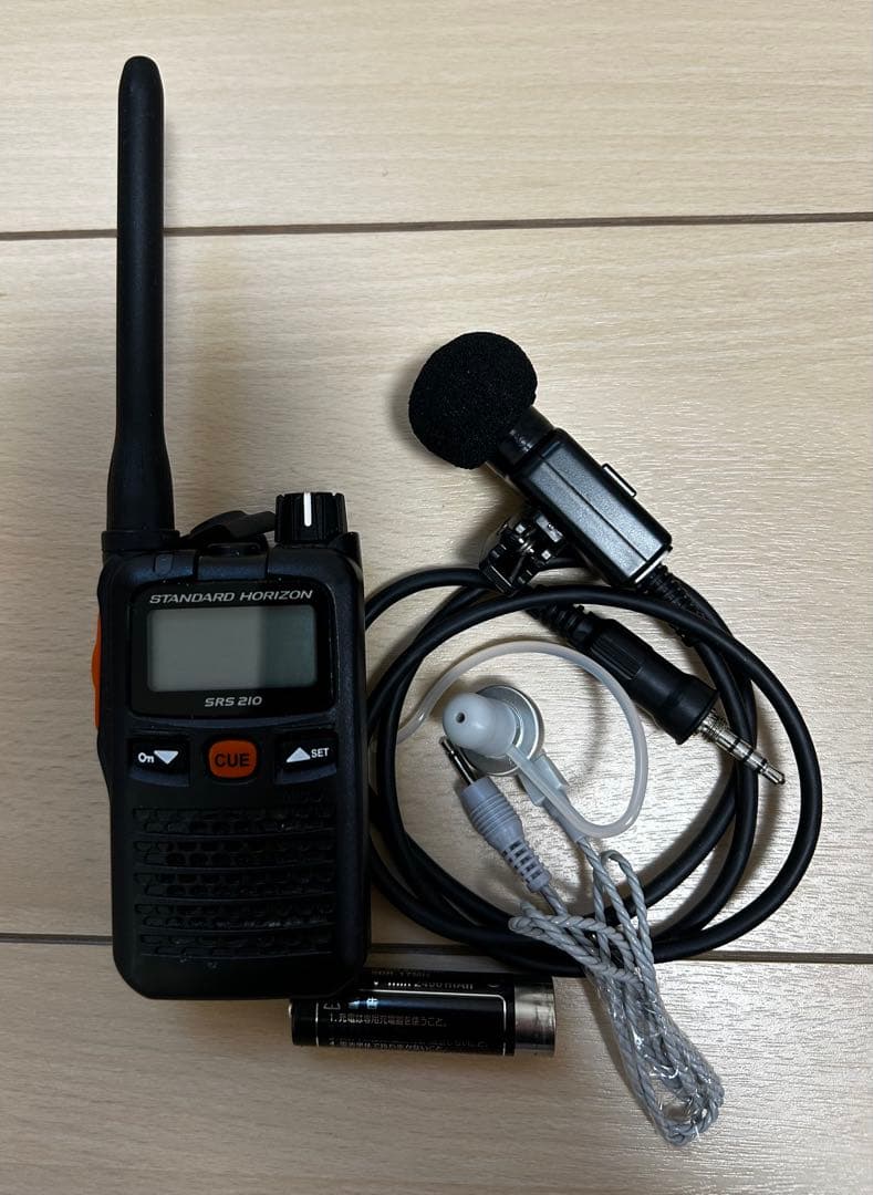 YAESU 八重洲無線 SRS210Aトランシーバー無線 イヤホン マイク