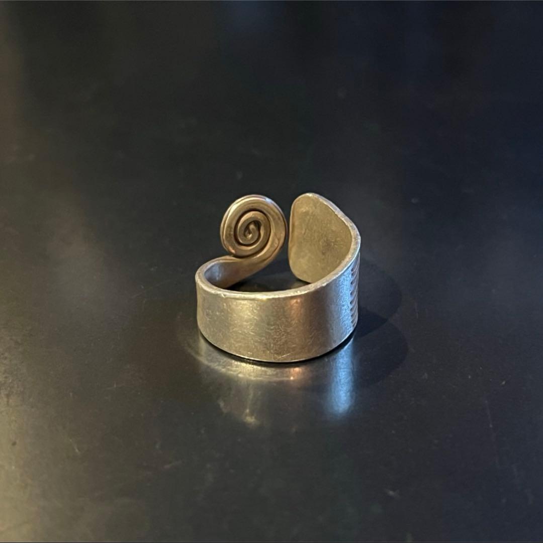 SILVER925 NATIVE SWIRL RING/シルバー/リング