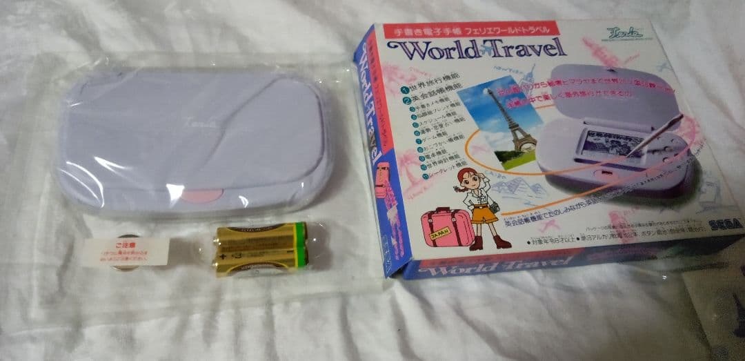 お値下げ　手書き電子手帳フェリエワールドトラベル　セガ・エンタープライゼス