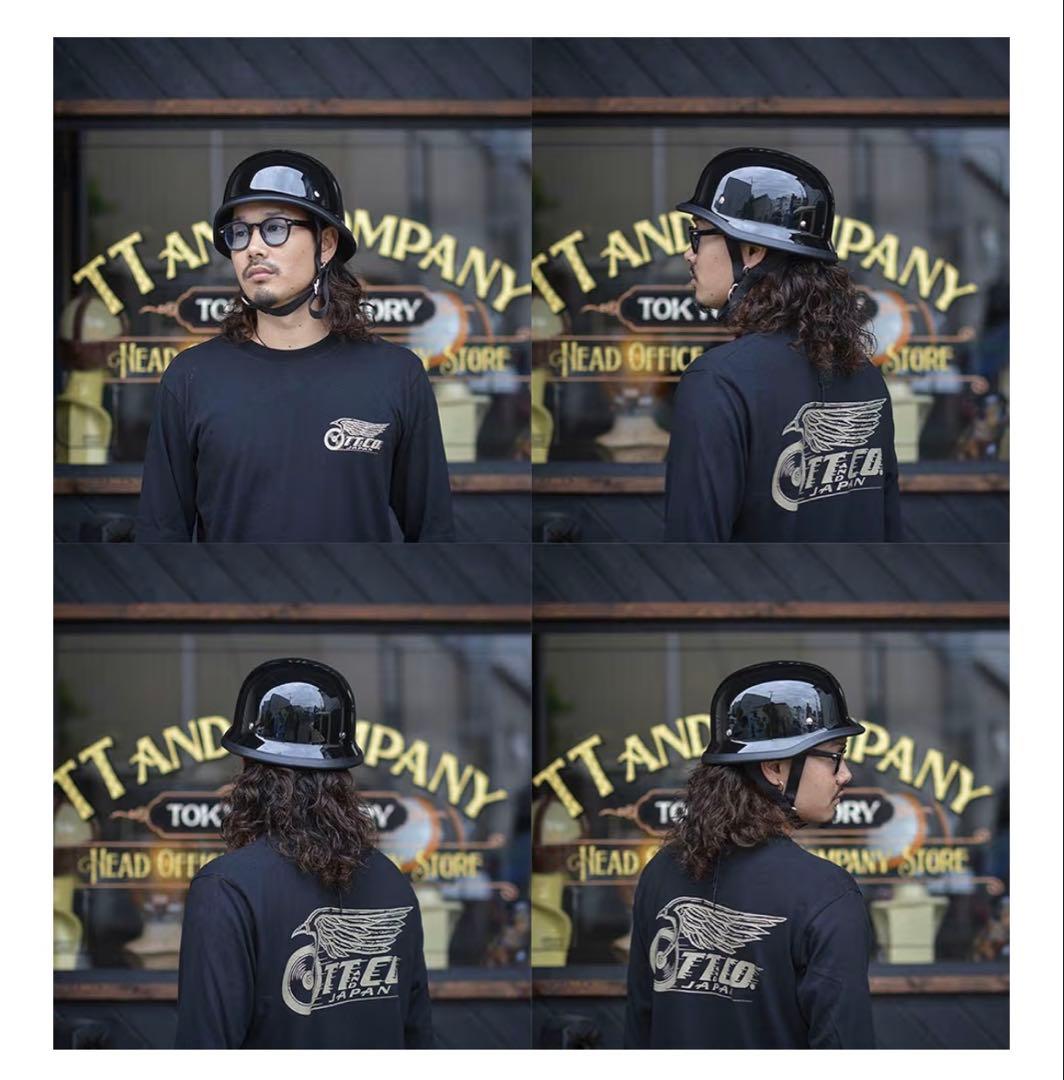 N*i様 TT&CO. バイク ヘルメット ハーフ USAジャーマン