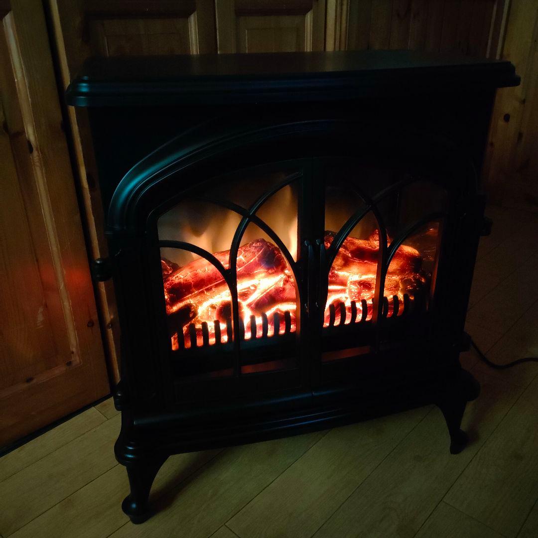 ニトリ ワイド暖炉型ファンヒーター BLT-999B-3-BK 2023年製