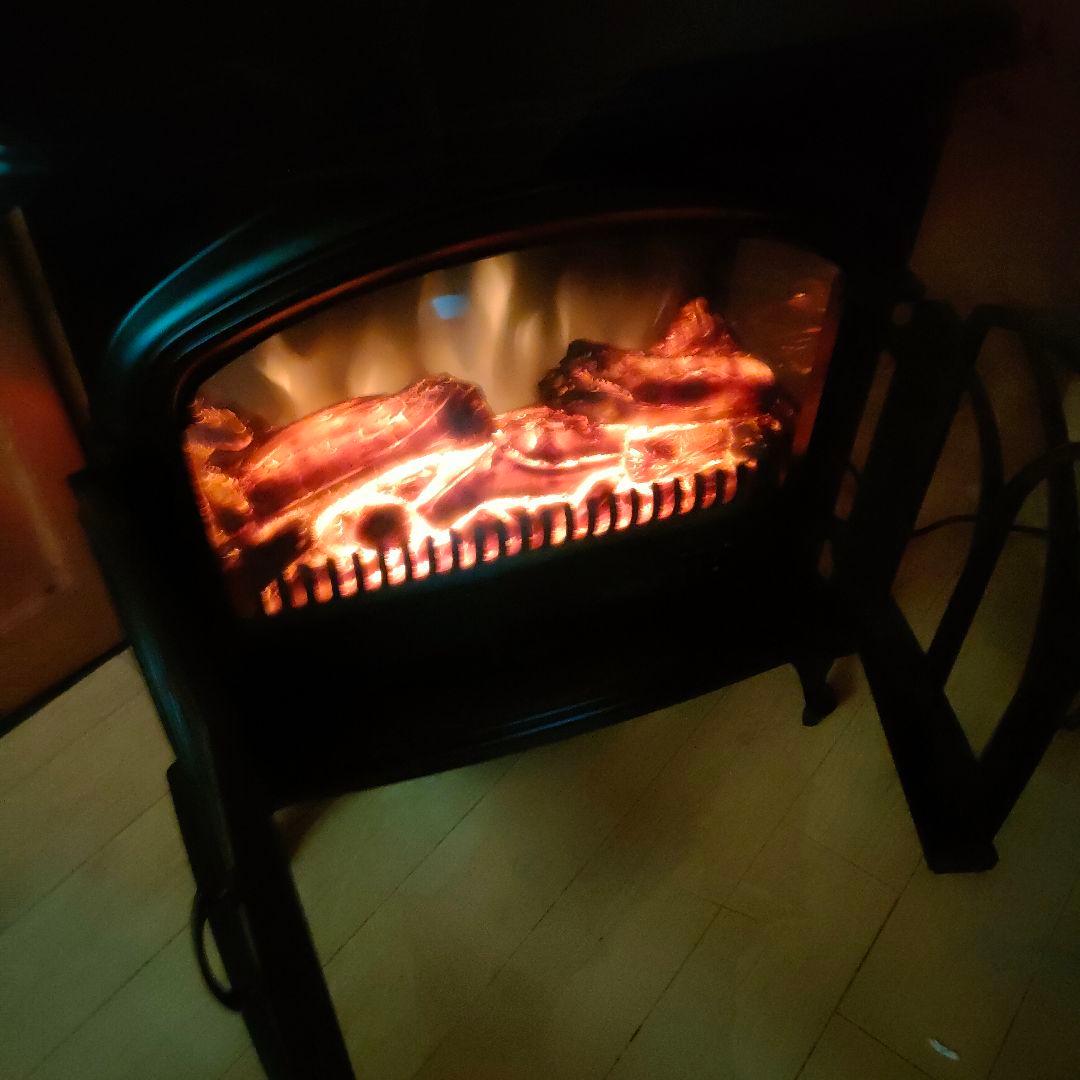 ニトリ ワイド暖炉型ファンヒーター BLT-999B-3-BK 2023年製