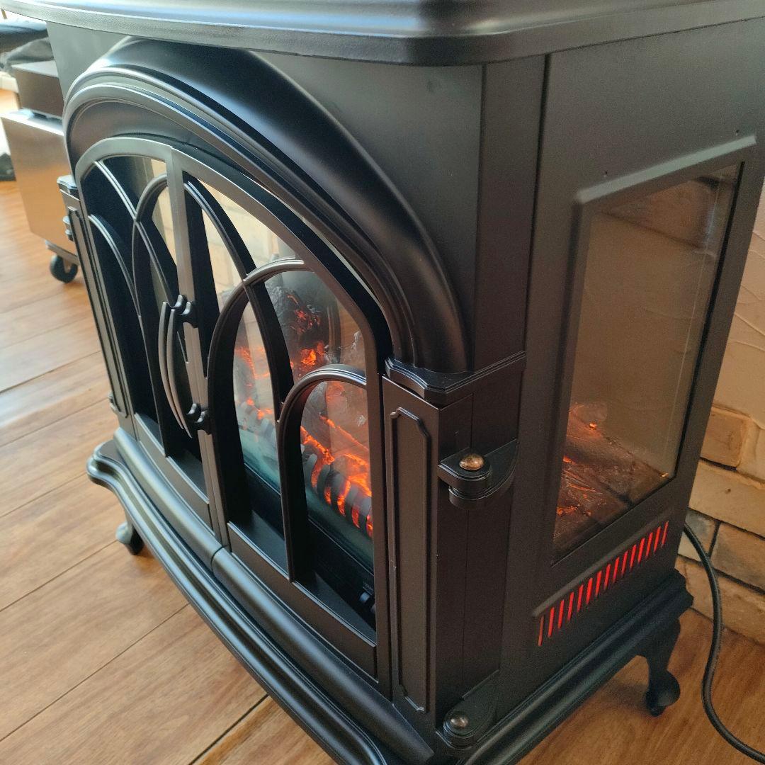 ニトリ ワイド暖炉型ファンヒーター BLT-999B-3-BK 2023年製