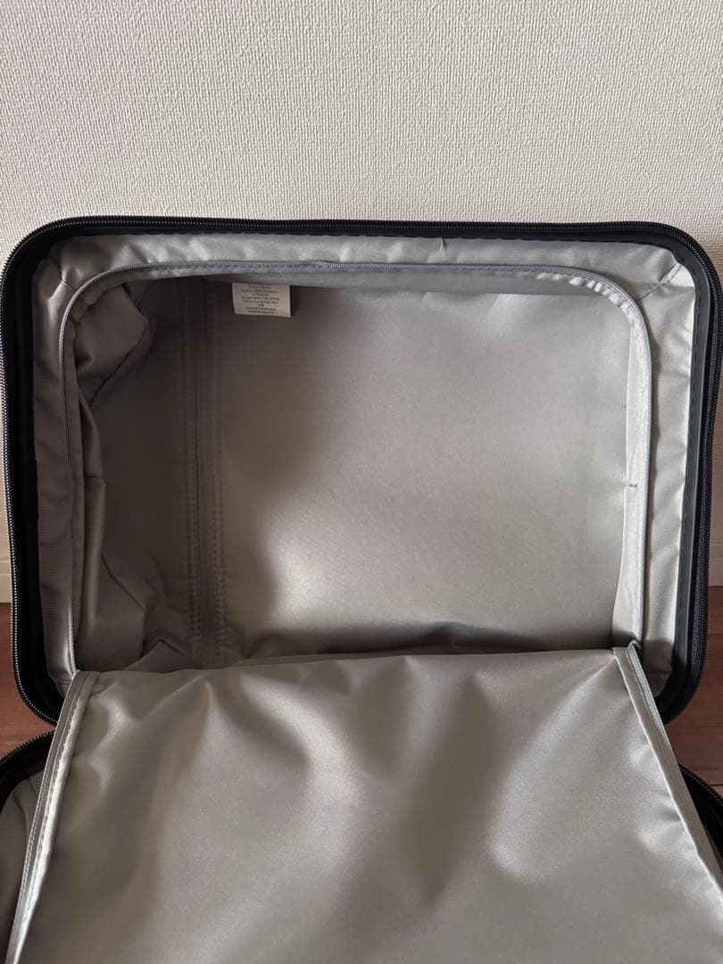 ◆極美品◆無印良品20ℓメタグレーキャリーケース 国内線持ち込みサイズ 使用浅