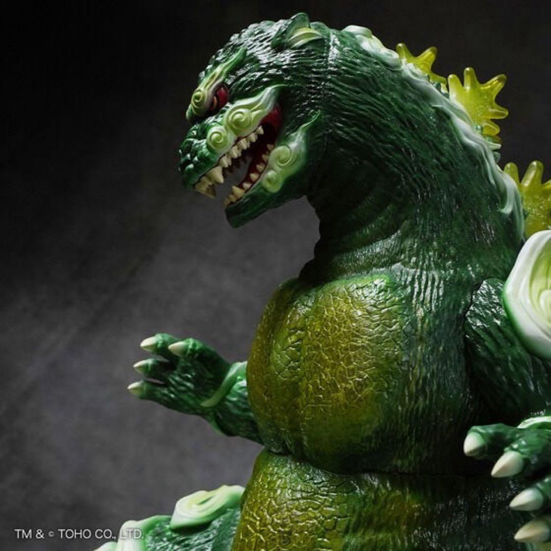 ゴジラ フィギュア ソフビ　GVA ゴジラ 浮世ノ絵（翠）　バンダイ