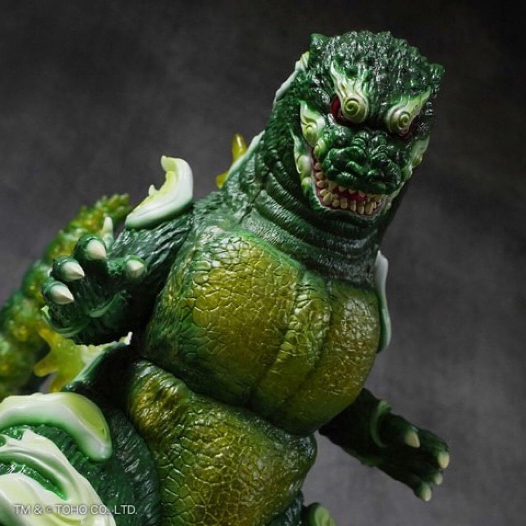 ゴジラ フィギュア ソフビ　GVA ゴジラ 浮世ノ絵（翠）　バンダイ