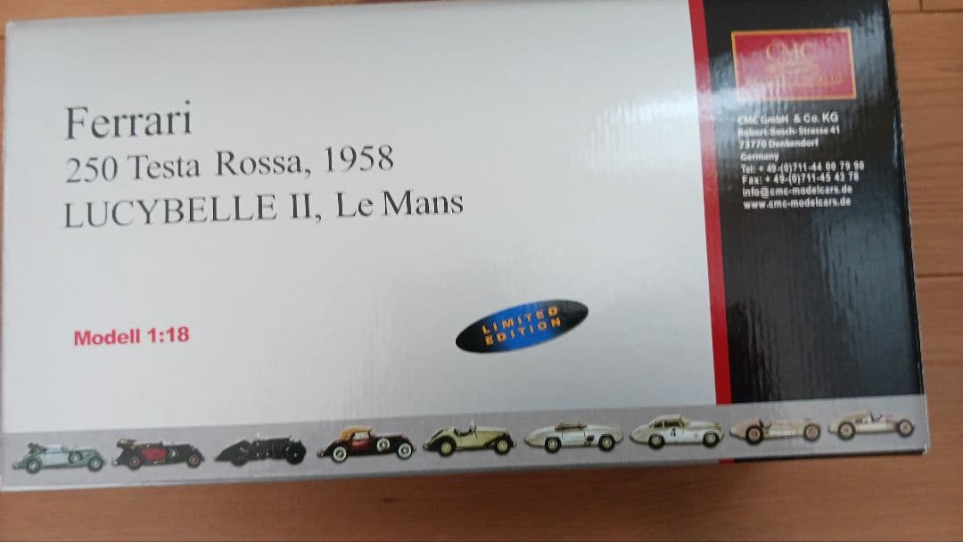 CMC 1/18 Ferrari フェラーリ 250 Testa Rossa