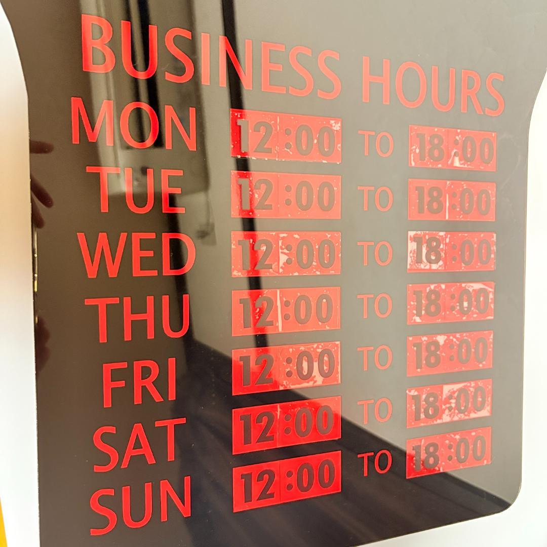 OPEN-CLOSED 看板 オープン クローズ サインプレート 高輝度 LED