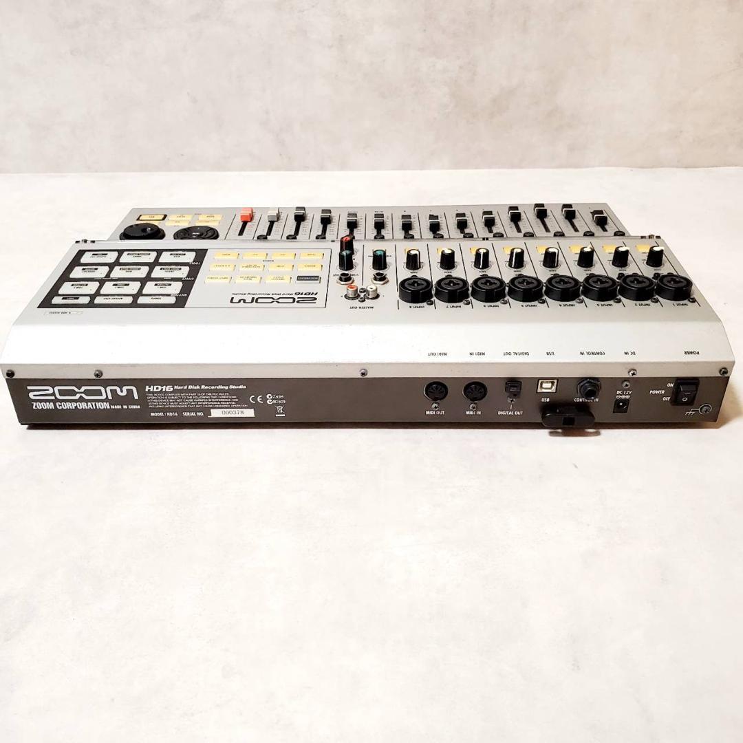 【現状品・動作確認済】ZOOM HD16 マルチトラックレコーダー HDD内蔵