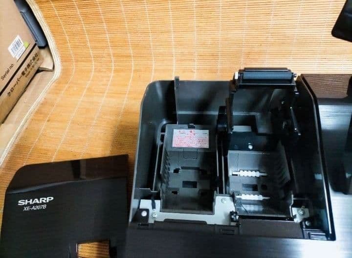 美品シャープレジスター　XE-A207　PC連携売上管理設定無料　991109