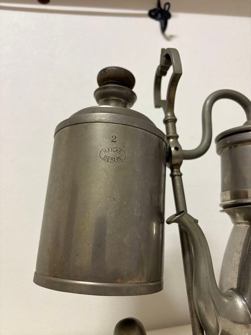 100年前の入手困難アンティークドイツ製ヴィンテージ世界初自動コーヒーメーカー