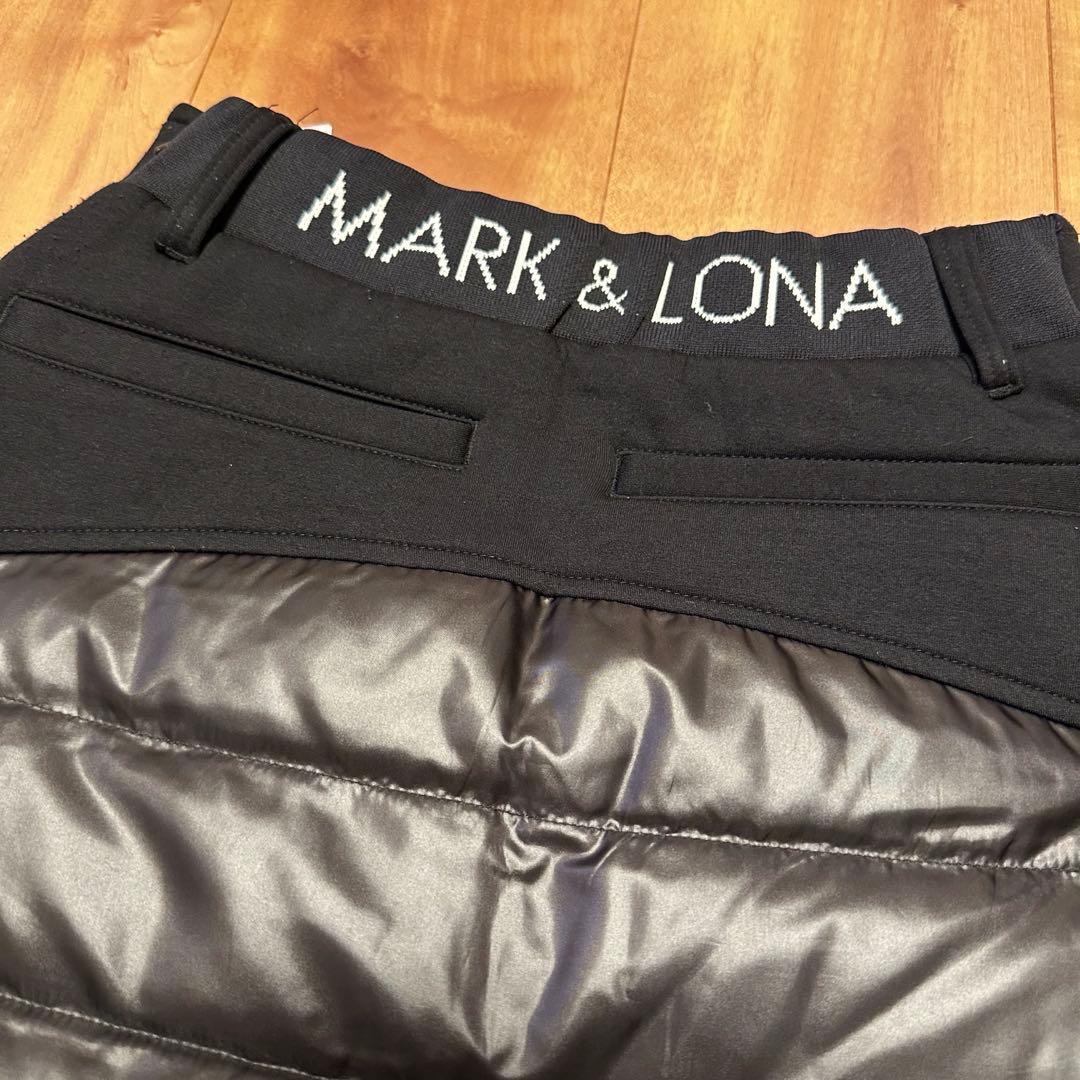 美品‼️ ダウンスカート　中綿　保温　秋冬　サイズ36 ブラック　ゴルフウェア