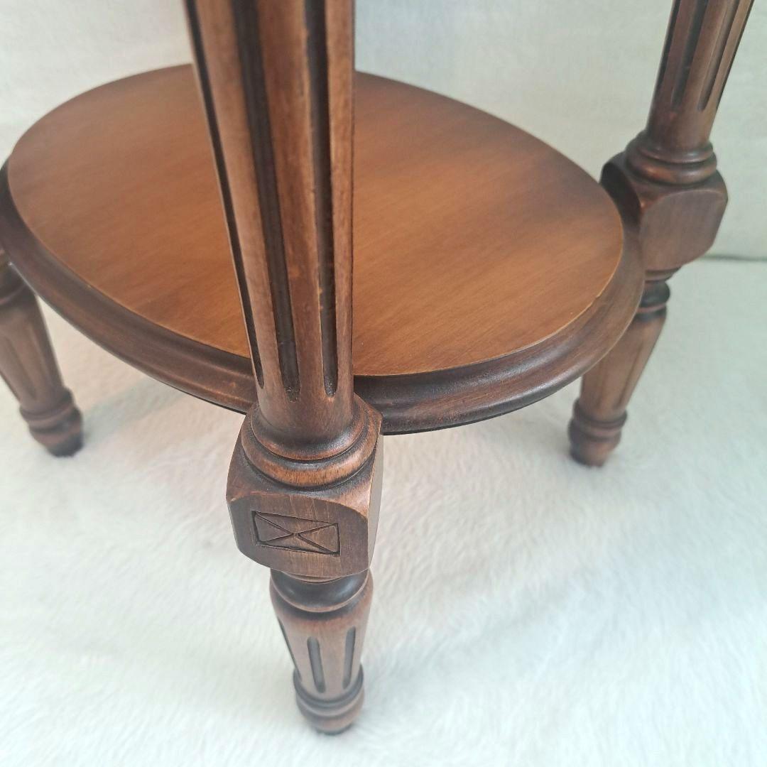 アンティーク　大理石　イタリア家具　サイドテーブル　コンソール家具