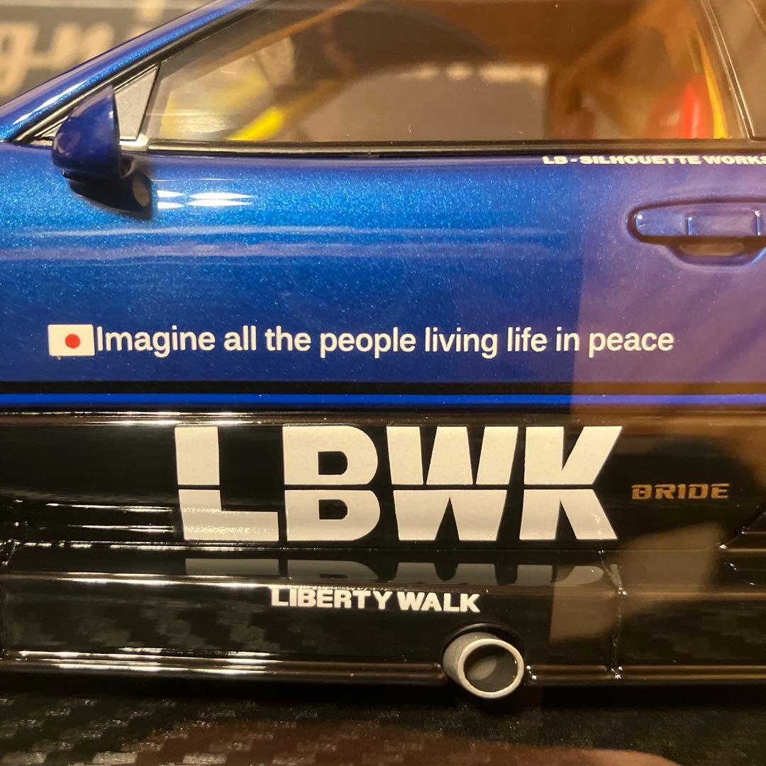 LBWK Nissan Skyline ミニカー 1/18