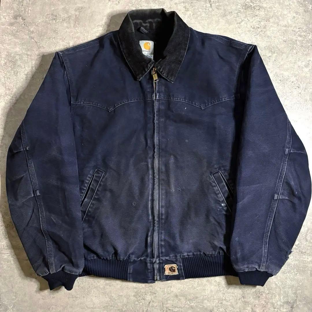 GOODフェード carhartt カーハート サンタフェ ジャケットMDT L