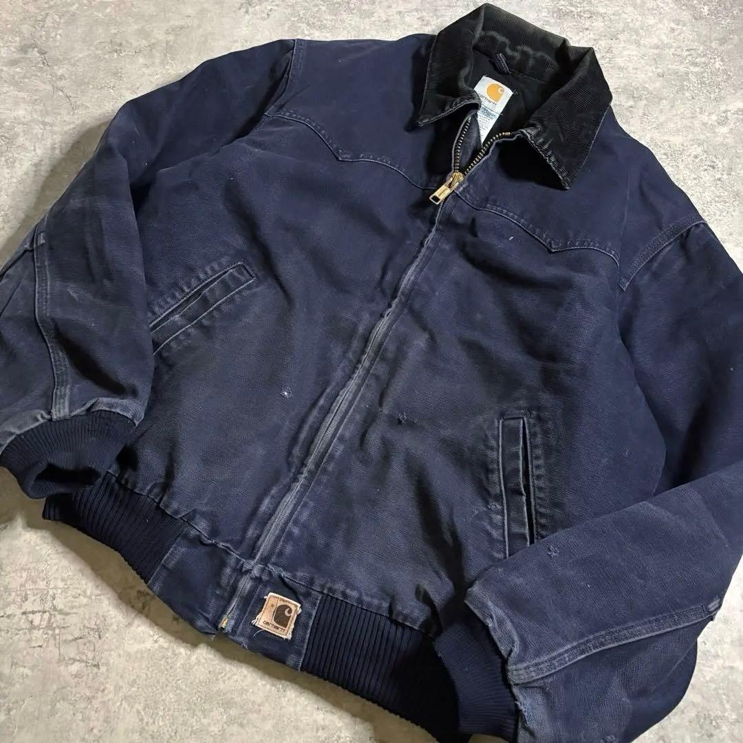 GOODフェード carhartt カーハート サンタフェ ジャケットMDT L