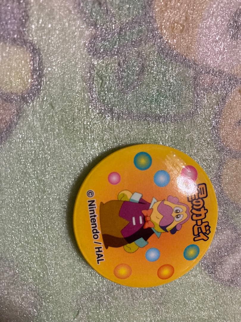 星のカービィ　アニメ　当時物　缶バッジ　6種類セット　まとめ売り